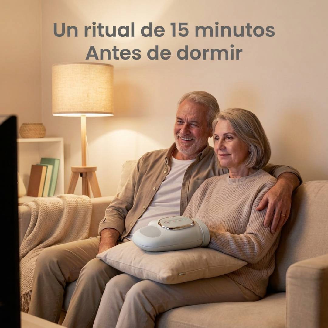 Vuelve a sentir tus manos normales en 15 min, sin esfuerzo.