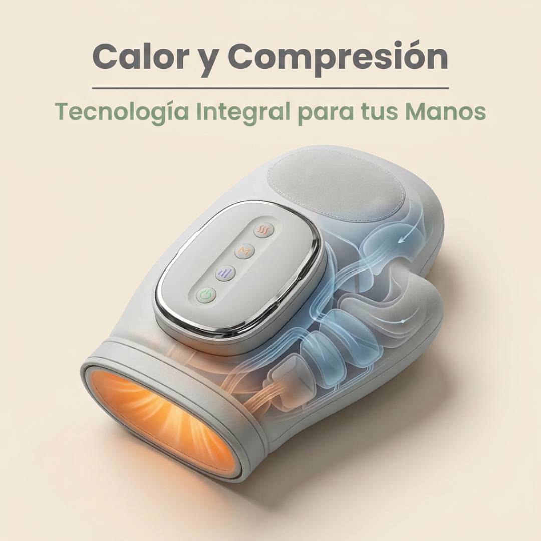 Vuelve a sentir tus manos normales en 15 min, sin esfuerzo.